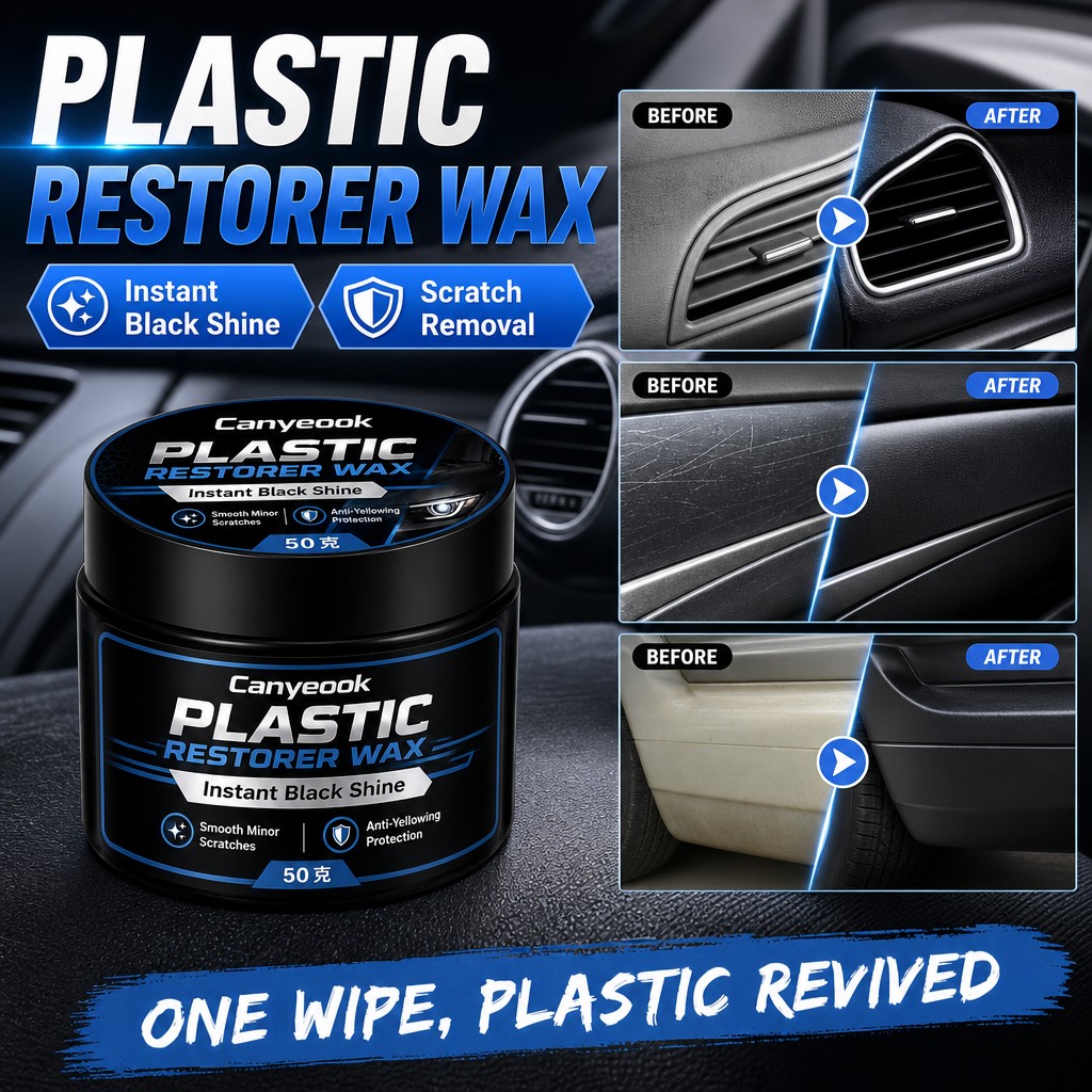 Trim Restorer Plastic - CANYEOOK Cera Restauradora de Recubrimientos Plásticos,