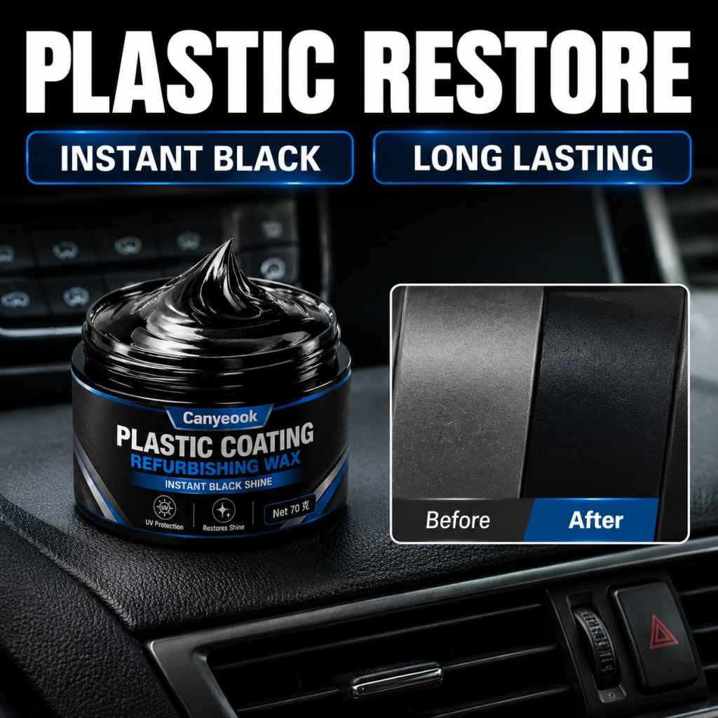 Trim Restorer Plastic - Cera para renovar molduras de plástico